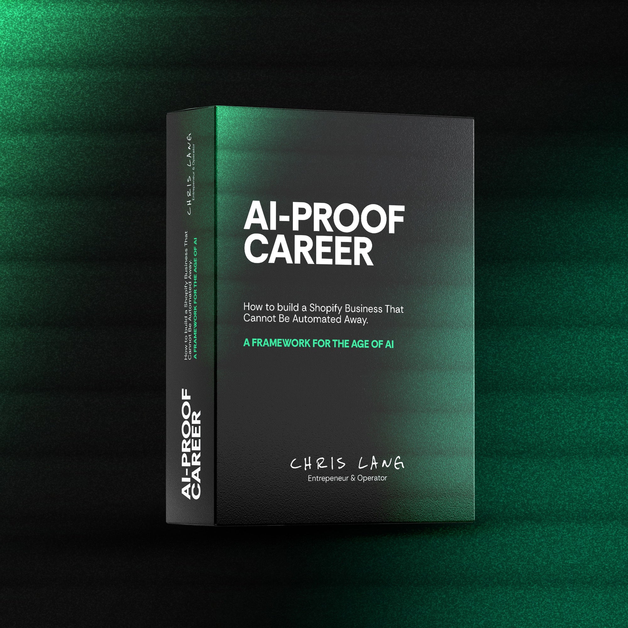 The AI-Proof Career: An Operator's Playbook for the Next Economy